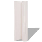 Garden Fence White 150 x 500 cm PVC