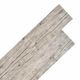 Flooring Planks 18 pcs Grey 5.26 m² PVC