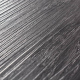 Non Self-adhesive PVC Flooring Planks 5.26 m² 2 mm Black and White - 45-Degree Angle
