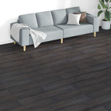 Flooring Planks 18 pcs Dark Grey 5.26 m² PVC