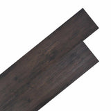 Flooring Planks 18 pcs Dark Grey 5.26 m² PVC