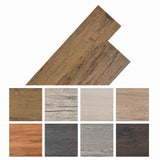 Flooring Planks 36 pcs Walnut Brown 5,02 m² PVC - Low Angle