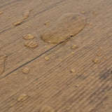 Self-adhesive PVC Flooring Planks 5.02 m²  2 mm Walnut Brown - Close-Up Angle