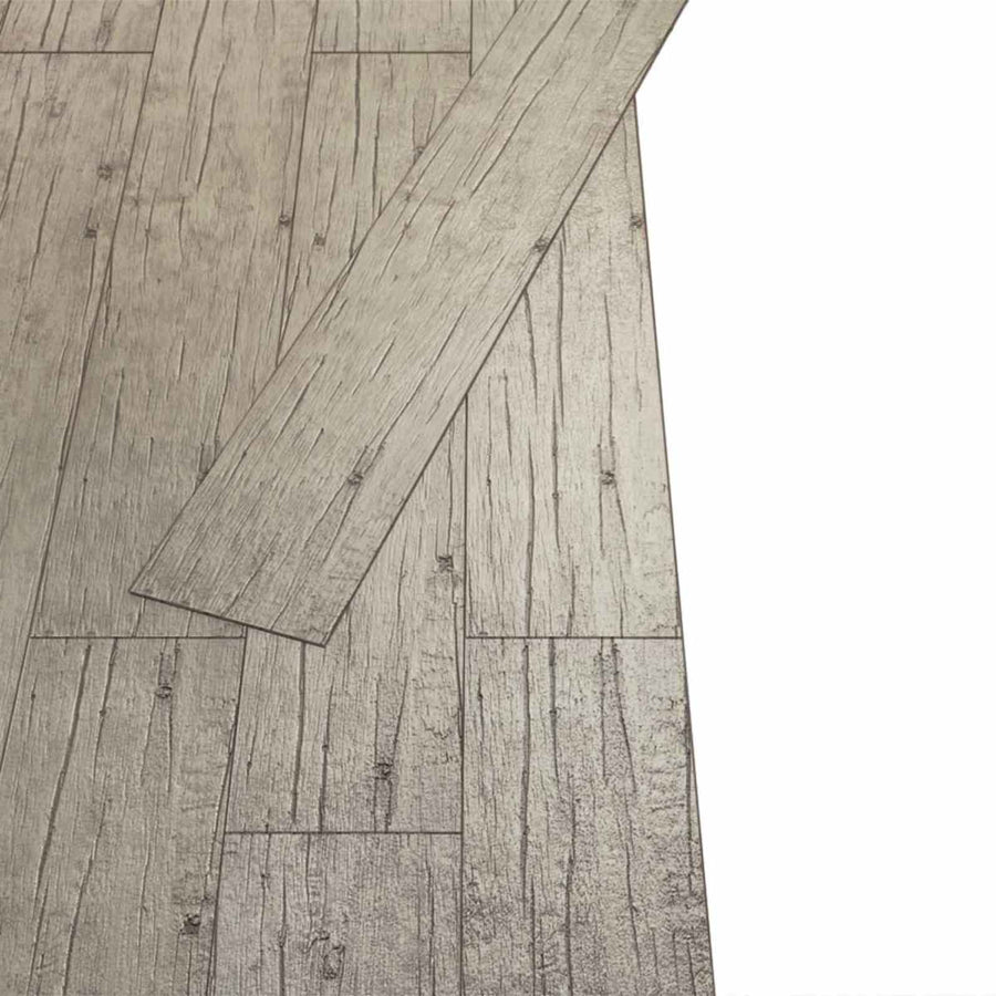 Flooring Planks Washed Oak 5,02 m² 36 pcs PVC