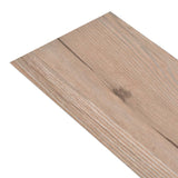 Self-adhesive PVC Flooring Planks 5.02 m² 2 mm Oak Brown - Front View