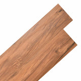 Flooring Planks 36 pcs Natural 5,02 m² PVC - Front View