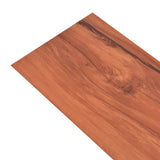 Flooring Planks 36 pcs Natural 5,02 m² PVC - Side View
