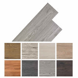 Flooring Planks 36 pcs Dark Grey 5,02 m² PVC