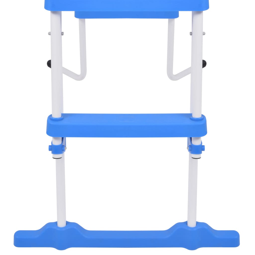 Above-Ground Pool Safety Ladder with 3 Steps 107 cm