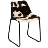 Dining Chairs 2 pcs Genuine Goat Leather - Extra Image