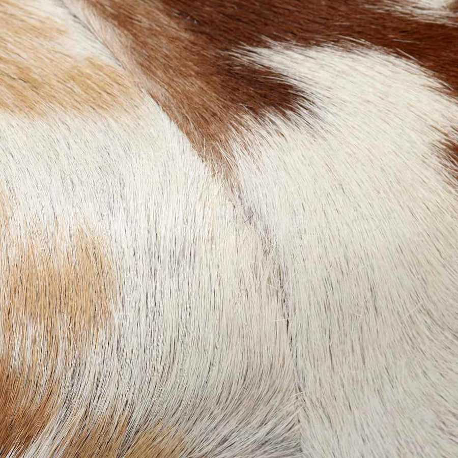 Stool Genuine Goat Leather 60x30x50 cm