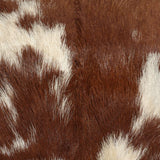 Stool Genuine Goat Leather 60x30x50 cm - Close-Up Angle