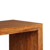 Console Table Solid Wood with Honey Finish 110x40x76 cm - Extra Image