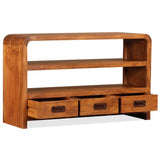 TV Cabinet Solid Wood Acacia