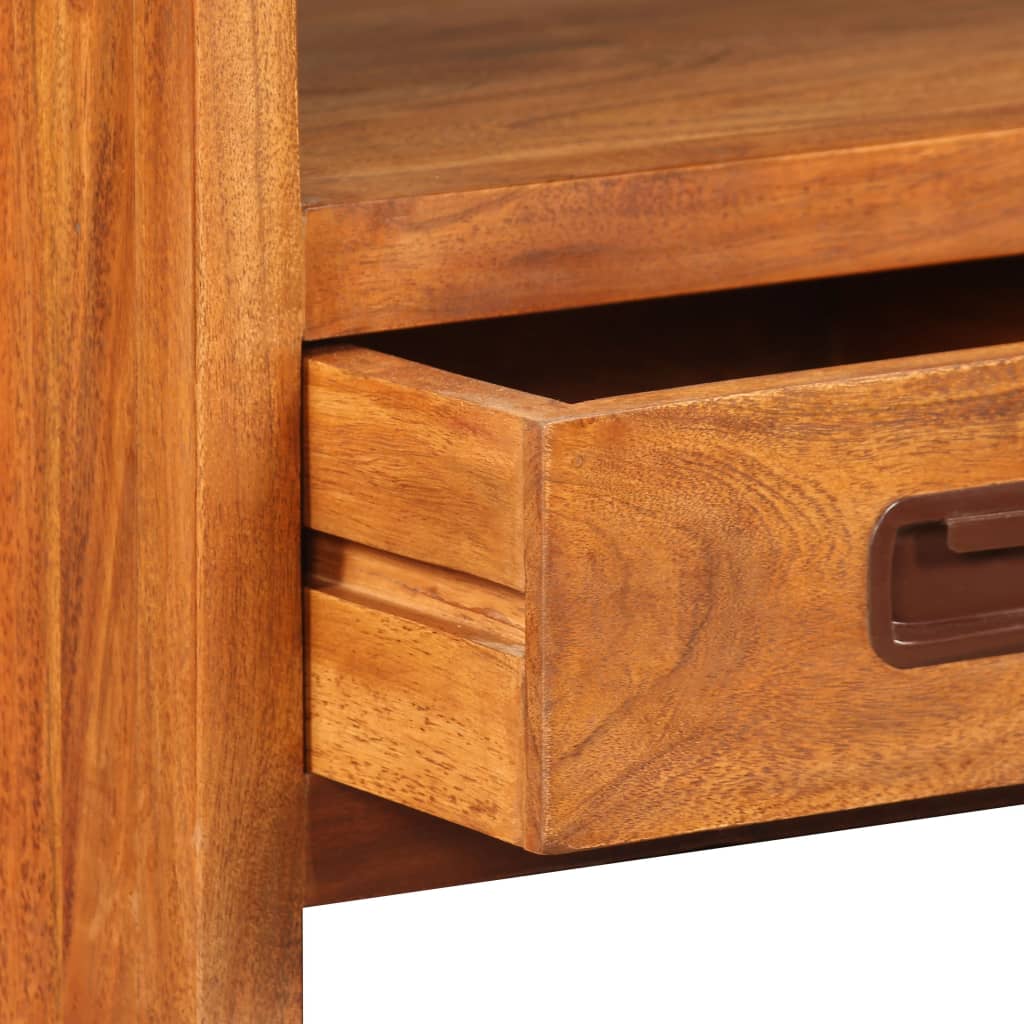 TV Cabinet Solid Wood Acacia