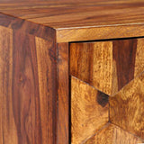 TV Cabinet Solid Acacia Wood 140x30x40 cm