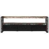 TV Cabinet Solid Reclaimed Wood 120x30x40 cm