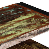 TV Cabinet Solid Reclaimed Wood 120x30x40 cm - Side View