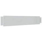 Lawn Fences 5 pcs Galvanised Steel 100x19 cm