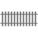 Picket Fence WPC 200x80 cm
