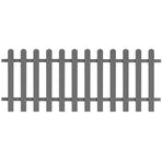 Picket Fence WPC 200x80 cm