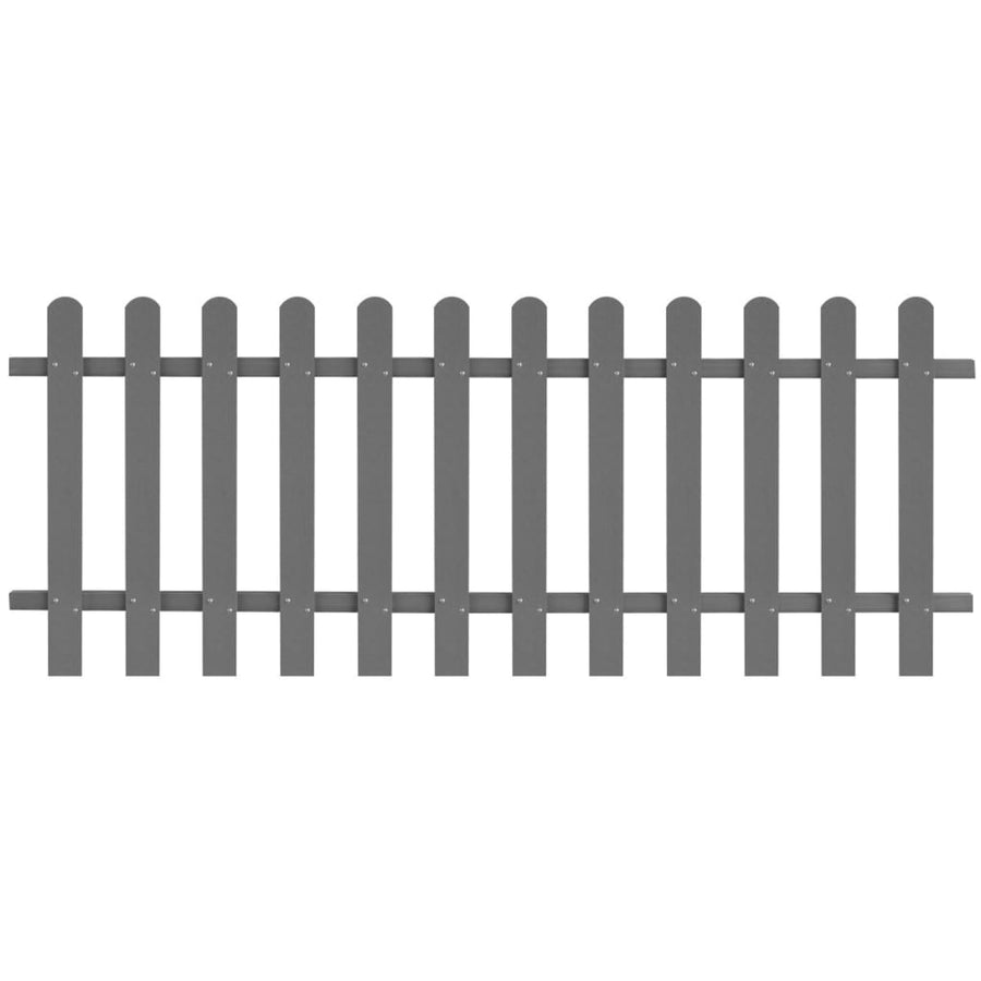 Picket Fence WPC 200x80 cm