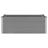 Garden Raised Bed WPC 150x100x54 cm Grey