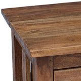 Nightstand Solid Mahogany Wood 40x30x51 cm - Extra Image