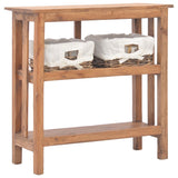 Console Table Solid Mahogany Wood 69x28x70 cm