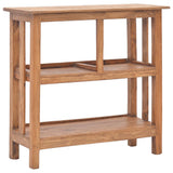Console Table Solid Mahogany Wood 69x28x70 cm - Low Angle