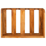 Wine Racks 4 pcs for 16 Bottles Solid Mahogany Wood - Low Angle