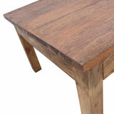 Coffee Table Solid Mahogany Wood 96x73x45 cm - Side View
