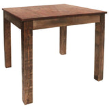 Dining Table Solid Reclaimed Wood 82x80x76 Cm