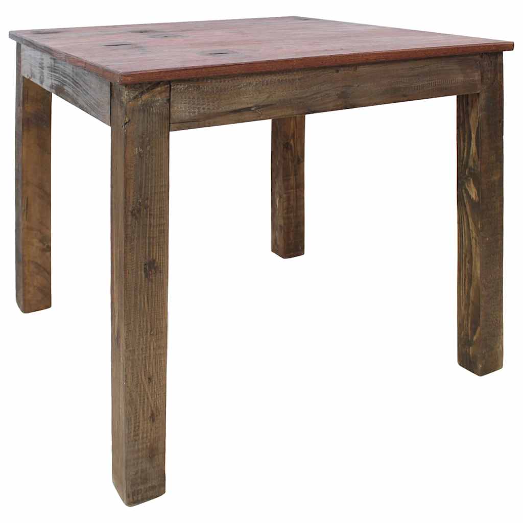Dining Table Solid Reclaimed Wood 82x80x76 Cm