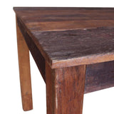 Dining Table Solid Reclaimed Wood 82x80x76 Cm