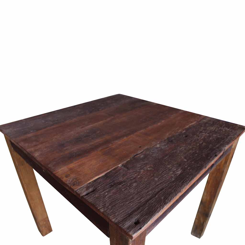 Dining Table Solid Reclaimed Wood 82x80x76 Cm
