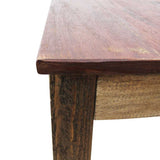 Dining Table Solid Reclaimed Wood 82x80x76 Cm