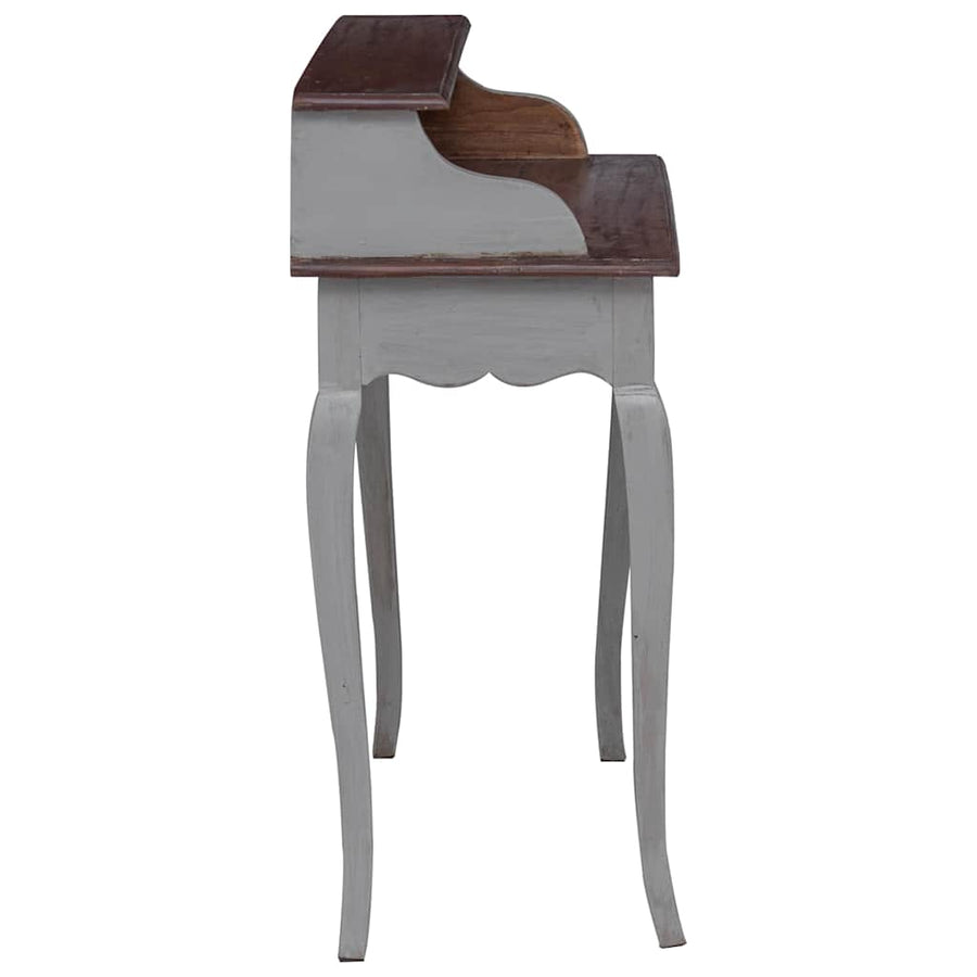 Writing Desk Solid Mahogany Wood 80x40x92 cm