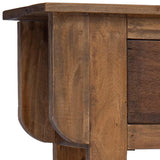 Console Table Mixed Recycled Wood 80x35x80 cm - Extra Image