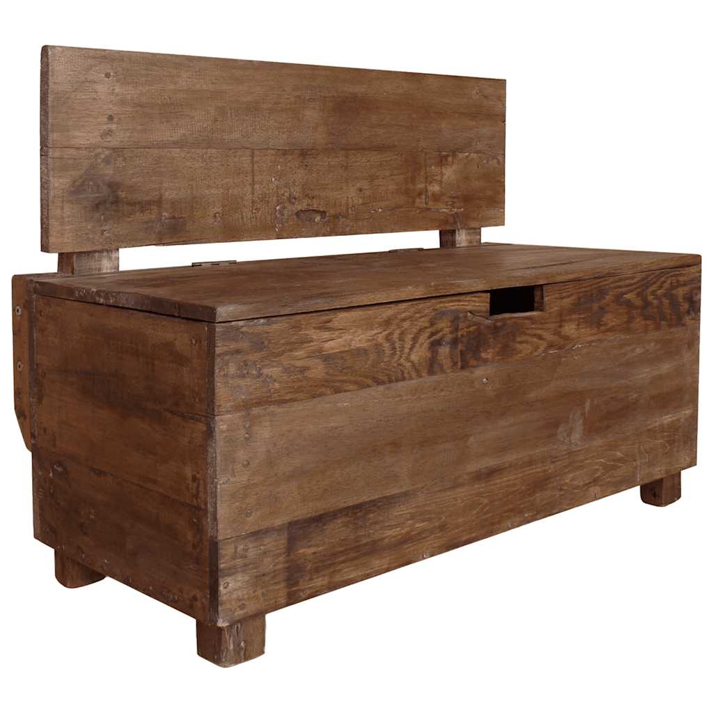Bench Solid Mahogany Wood 86x40x60 cm