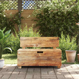 Bench Solid Mahogany Wood 86x40x60 cm - Side View