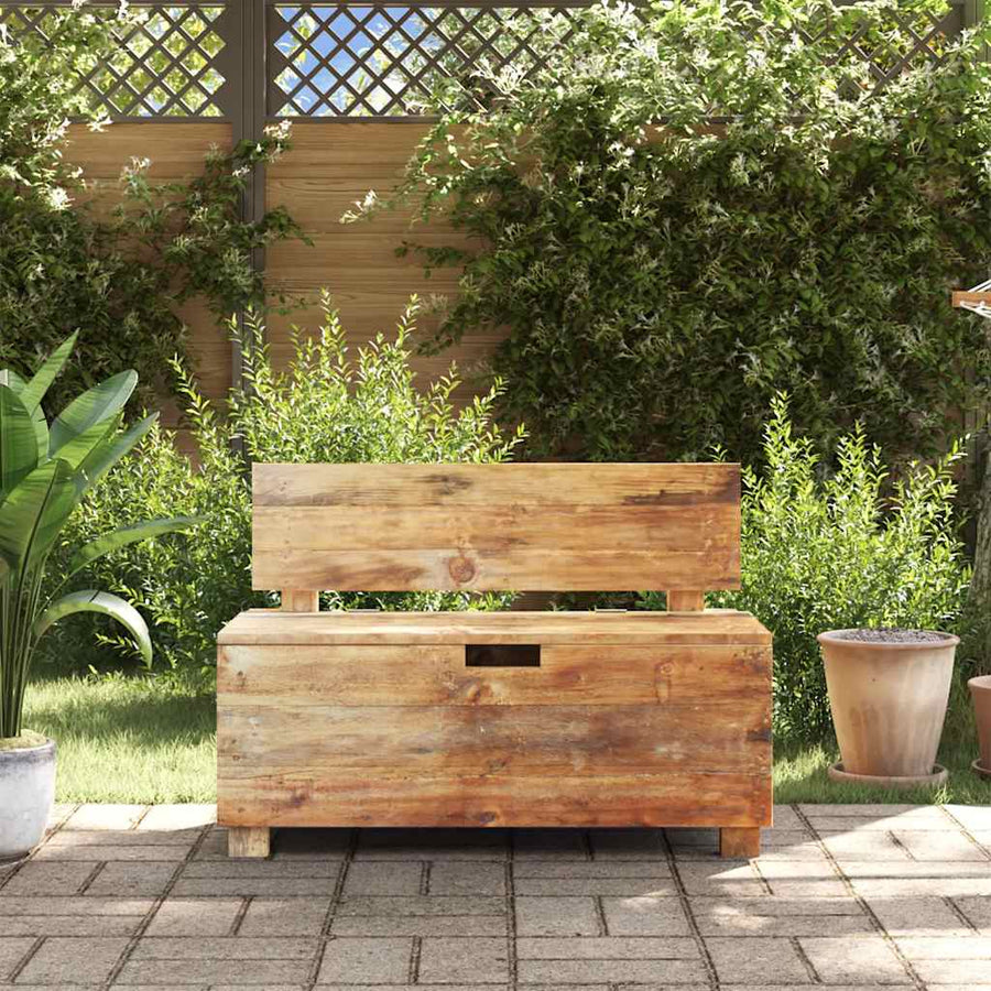 Bench Solid Mahogany Wood 86x40x60 cm