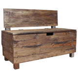 Bench Solid Mahogany Wood 86x40x60 cm