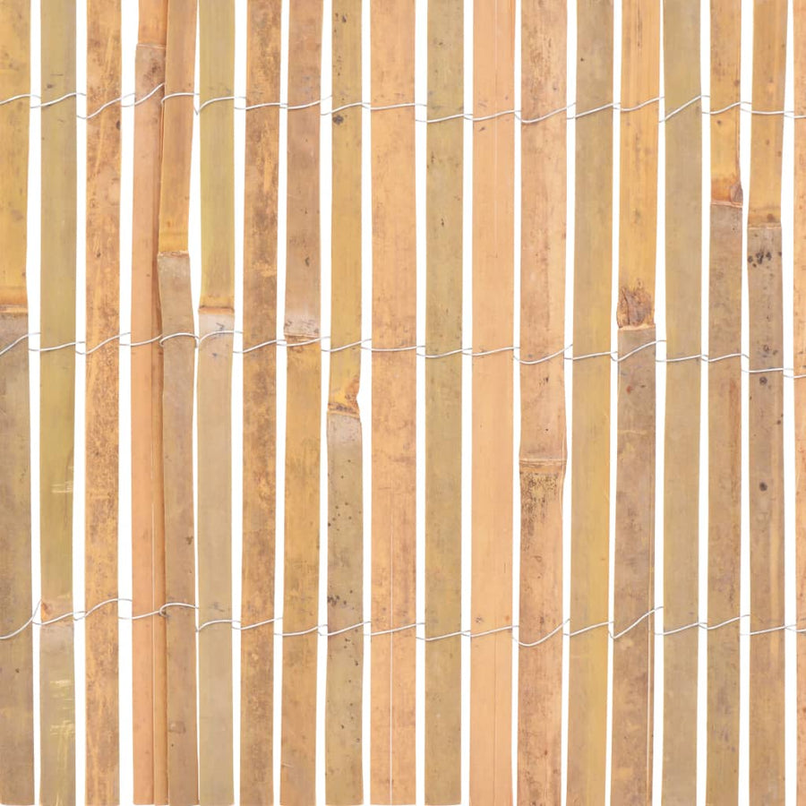 142677 vidaXL Bamboo Fence 1000x30 cm