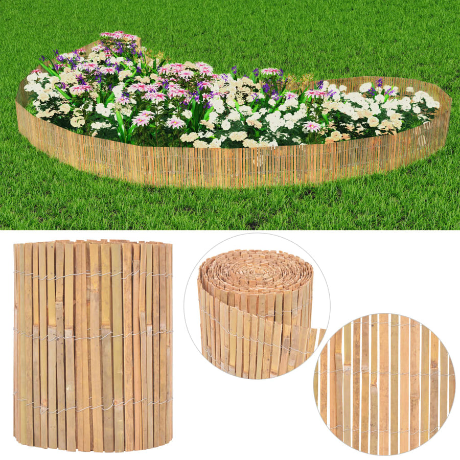 142677 vidaXL Bamboo Fence 1000x30 cm