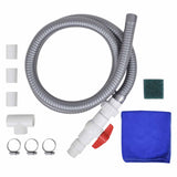 Pool Fountain Stainless Steel 64x30x52 cm Silver - Low Angle