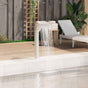 Pool Fountain Stainless Steel 50x30x90 cm Silver