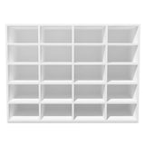 Shoe Rack Engineered Wood 92x30x67.5 cm White