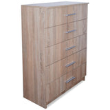 Storage Cabinet Engineered Wood 71x35x106 cm Oak