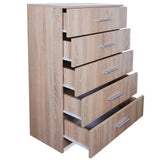 Storage Cabinet Engineered Wood 71x35x106 cm Oak